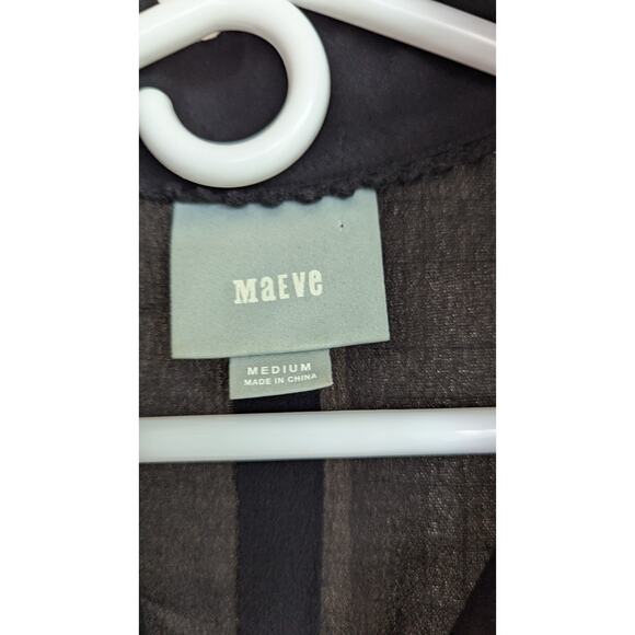 Anthropologie Maeve Ceycan Tunic M Retails $150 Black Flowy Goth Boho - Picture 3 of 11